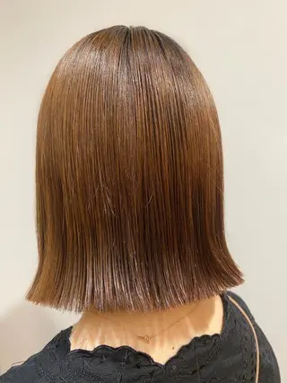 ミディアム なみまきパーマ/ボブ パーマ🌼杉田 萌恵のヘアスタイル