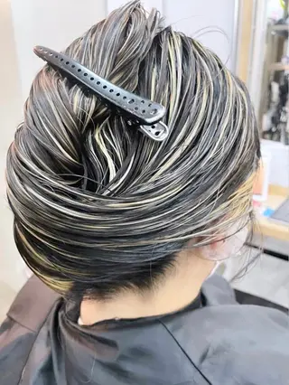 ロング カラー ヘアアレンジ ネイル マツエク・マツパ ブリーチ特化 / share 元太のヘアスタイル