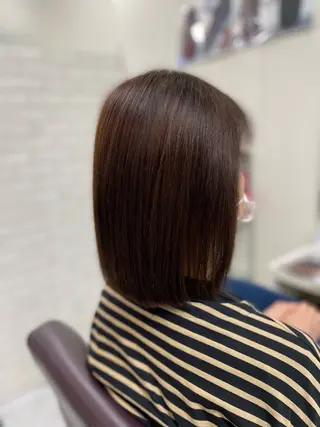 ミディアム 伊藤 晋吾のヘアスタイル