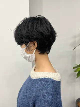 ショート 門崎未依/レイヤー/ メンズカット🪿🌼のヘアスタイル