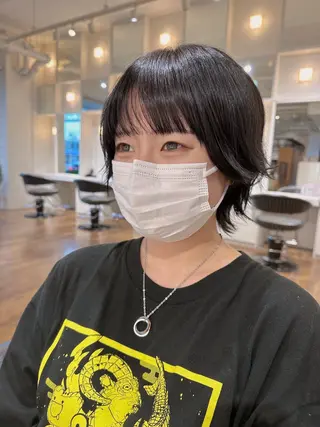 ショート ショート/レイヤー/ ボブ/安本和史のヘアスタイル