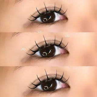 マツエク・マツパ Mell Yuuna ♡パリエク /束感のマツエク・マツパデザイン