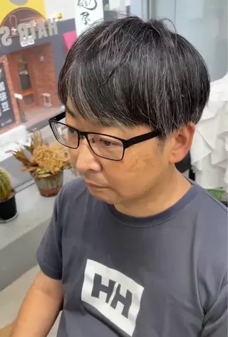 ショート メンズ メンズ専門サロン wokeのヘアスタイル