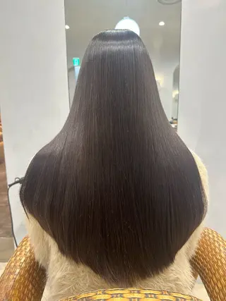 ロング カラー 菊池 諒平のヘアスタイル