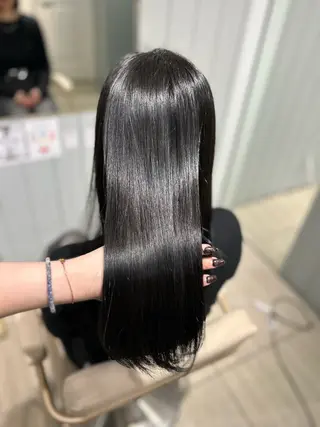 ロング ナカオ/酸性縮毛矯正 髪質改善/レイヤー/のヘアスタイル