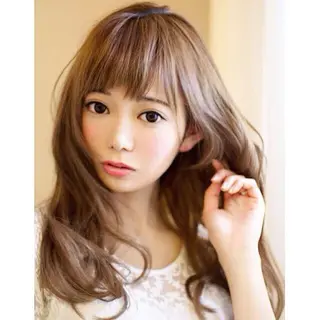 セミロング カラー スカッシュ　squash所属・杉本 和優のヘアスタイル