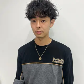 ショート 舟橋耀/ブリーチカラ ー/レイヤーカットのヘアスタイル