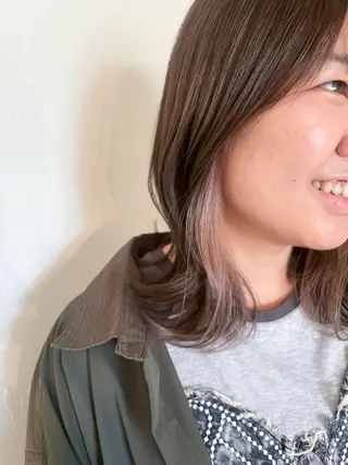 ミディアム FERIA 緑地公園 🎀山口 ゆらら🎀のヘアスタイル