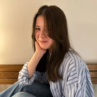 ミディアム 銀座骨格診断似合わせ 美容師中島年紀のヘアスタイル