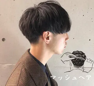 ミディアム メンズ KEEN creative hair所属・きょーすけ 💈barberのヘアスタイル