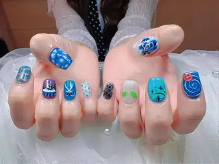 ネイル リセス 高田馬場のネイルデザイン