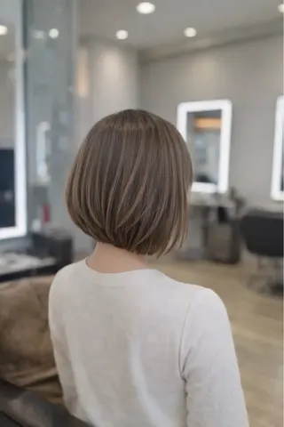 ショート SALOWIN三軒茶屋店所属・早川慎也/ 白髪ぼかし・髪質改善のヘアスタイル