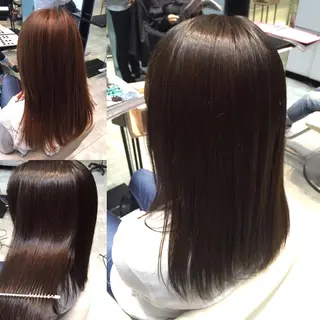 ショート ミディアム セミロング ロング カラー Re:ta KANZOのヘアスタイル