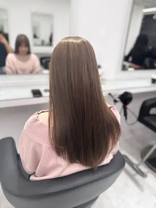 ロング カラー ヘアアレンジ 透け上品ハイトーン 職人ゆうと🤍のヘアスタイル