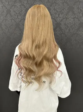 ロング シールエクステ KUMA🧸のヘアスタイル