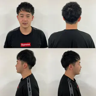 ショート メンズ Vis-a-Vis志村坂上所属・段下 航一郎のヘアスタイル