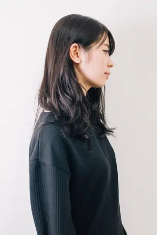 ロング カラー 千葉 慎也のヘアスタイル