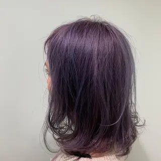 ミディアム カラー 透明感カラー🌈 菊池 結衣のヘアスタイル