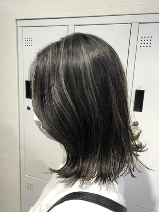 ミディアム 髪質改善ストレートo rメンズスタイル今岡のヘアスタイル