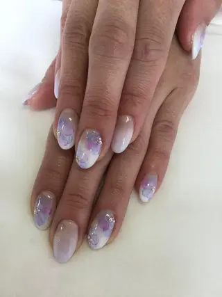 ネイル 💎🐰 saki. m 🐰💎のネイルデザイン