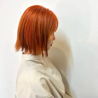 ミディアム カラー DOUX高根沢店所属・加藤 玲菜のヘアスタイル