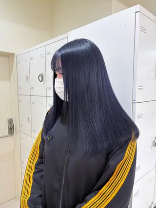 セミロング カラー 💟RINNA 艶カラー💟のヘアスタイル