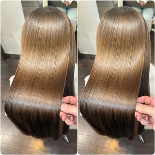 ロング カラー youres hair 髪質改善トリートメント&ヘッドスパ　新宿EAST所属・🌹ULTOWA🌹 髪質改善/縮毛/店長のヘアスタイル