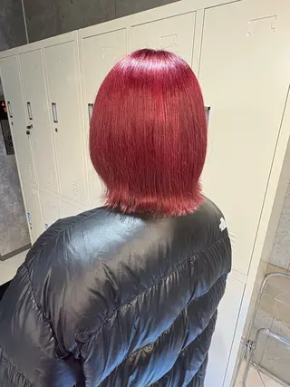 カラー 艶髪ハイトーン💫 Minoriのヘアスタイル