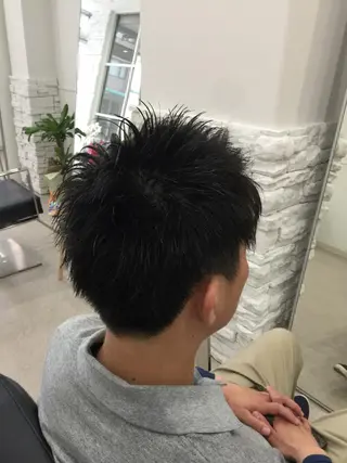 メンズ WHITE所属・WHITE 田中智之のヘアスタイル