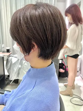 ショート カラー ヘアアレンジ 似合わせ専門美容師 なかじまのヘアスタイル