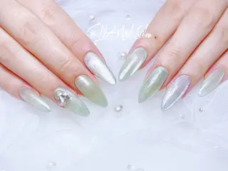 セミロング cici nailのネイルデザイン