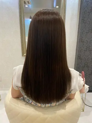 ロング カラー ツバサ 髪質改善のヘアスタイル