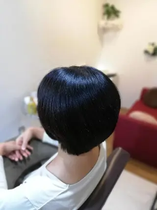 カラー ショート 北林 弘展のヘアスタイル
