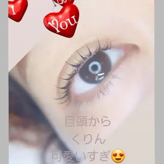 マツエク・マツパ 💡次世代LED -TIARA💡のマツエク・マツパデザイン