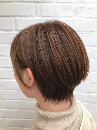 ショート カラー ショートヘア相談所✨ 澤里大のヘアスタイル