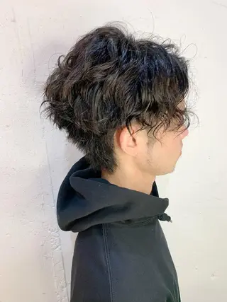ショート パーマ 💛丁寧さNo.🥇 🧸片山智裕💛のヘアスタイル