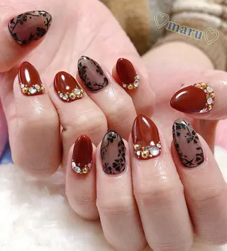 ネイル まるみ ♡のネイルデザイン
