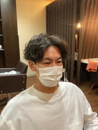 パーマ メンズ パーマが得意な【最高 悠斗】のヘアスタイル