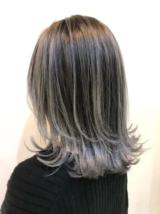 ミディアム yasu ヤスのヘアスタイル