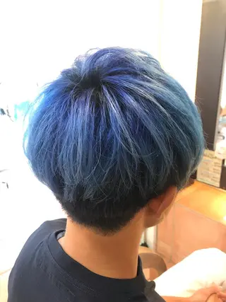 ショート カラー 💙あかみね 💙（mine）のヘアスタイル