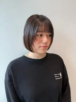 ショート カラー 木村 架音のヘアスタイル