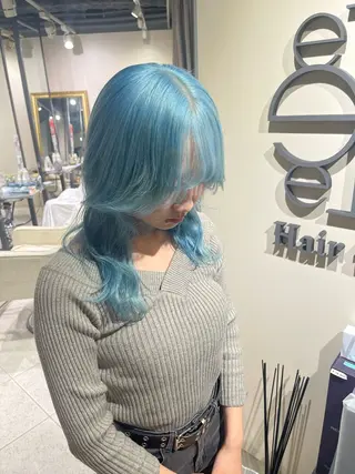 セミロング 馴染み100%🔥 エクステ/daikiのヘアスタイル