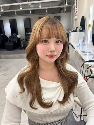 ロング hiyori🎀/艶 カラー/レイヤーのヘアスタイル