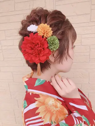 ヘアアレンジ 🌼志岐 恵🌼のヘアスタイル