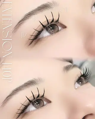 マツエク・マツパ HARIS店長🦋 Ishiguroのマツエク・マツパデザイン