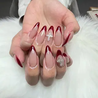 ネイル 🎀nana🫧 ワンホンネイル🎀のネイルデザイン