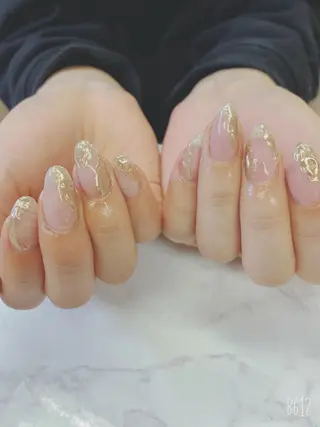 ショート JNA認定講師🌸 RIEのネイルデザイン