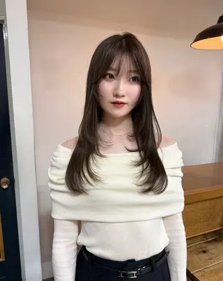 ロング カラー まろやか透明感カラー ♡MANAのヘアスタイル