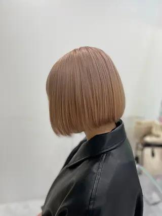 ロング 艶髪ハイトーンカラー 渋谷🎀ririkaのヘアスタイル