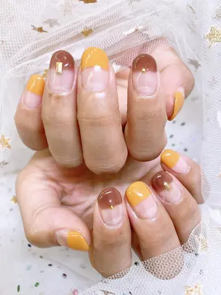 ネイル 🦋ネイルサロン ブラン🌈ゆりのネイルデザイン